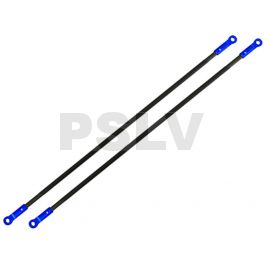 180CFX812-B   Tail Boom Support Set CNC (Bleu) - Blade 180 CFX